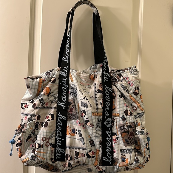 HARAJUKU LOVERS Nylon Tote Bag - Picture 7 of 14